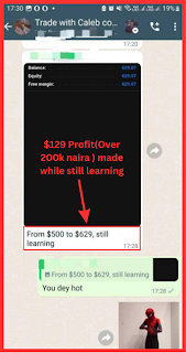 Student results using the 2-step trading system