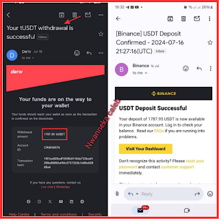 $1,700 Binance withdrawal